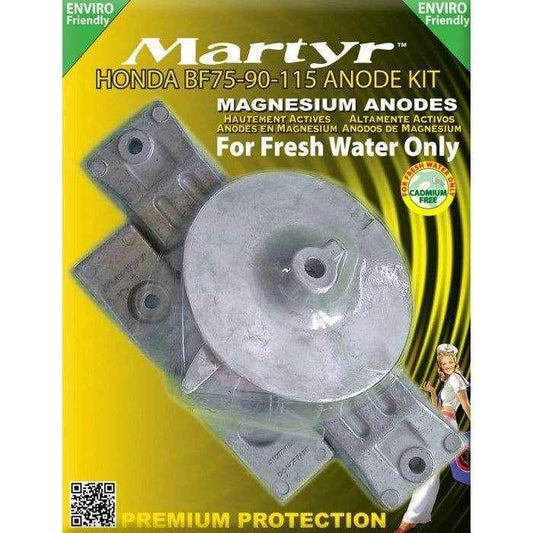 Outboard Magnesium Anode Kit Honda BF 75-115 HP | Martyr CMHBF75115KITM