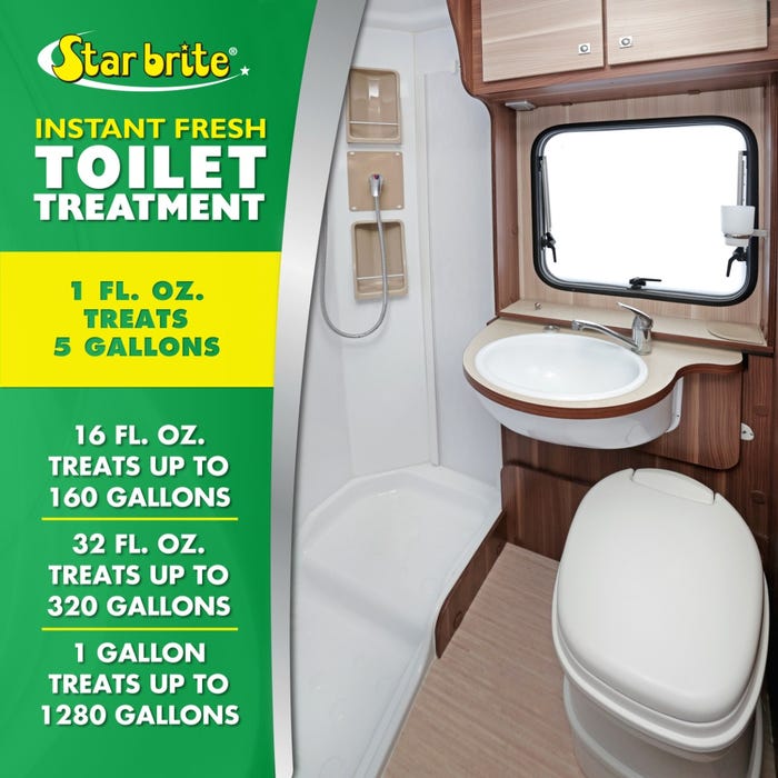 Pine Instant Fresh Toilet Treatment - 32 ounce | Star Brite 071734
