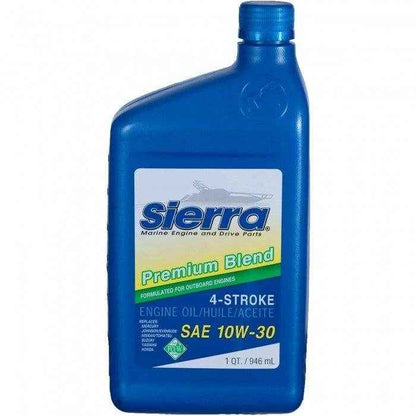 Premium Blend 10W-30 4-Stroke Oil Quart | Sierra 18-9420-2