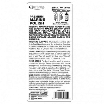 Premium Marine Polish with PTEF - 16 oz. | Star Brite 085716PW