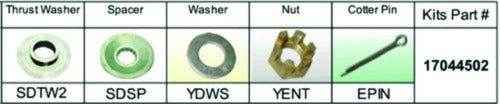 Propeller Hardware Kit Suzuki Sd-Pkt-2 | Solas 17044502