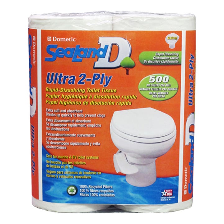 Rapid Dissolving 2-Ply Toilet Tissue | Dometic 379441205