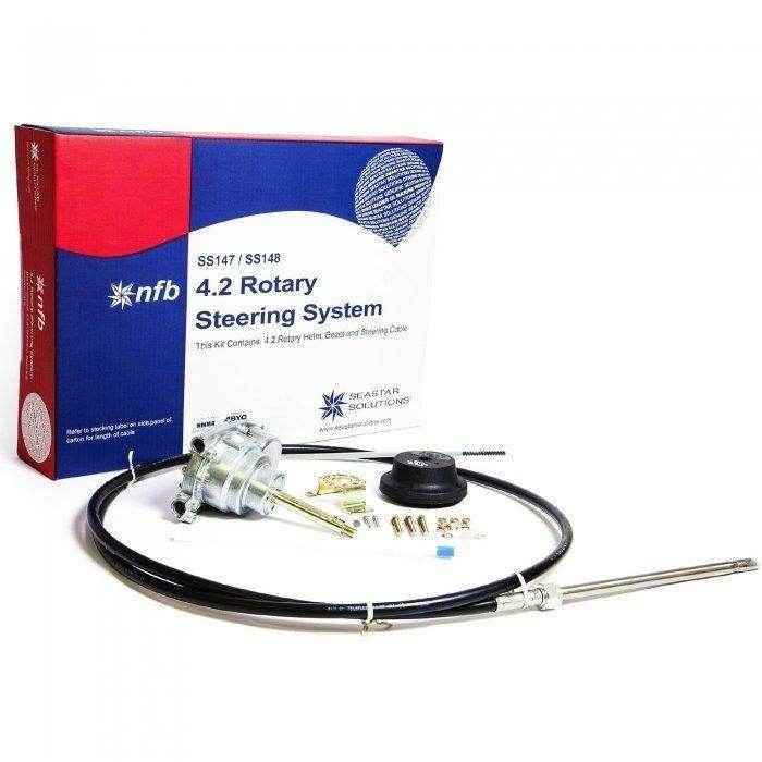 Rotary Steering Kit 4.2 No Feedback 11Ft | SeaStar SS14711