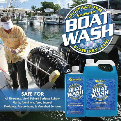 Sea Safe Boat Wash with Blueberry Scent - 1 Gal. | Star Brite 080400N