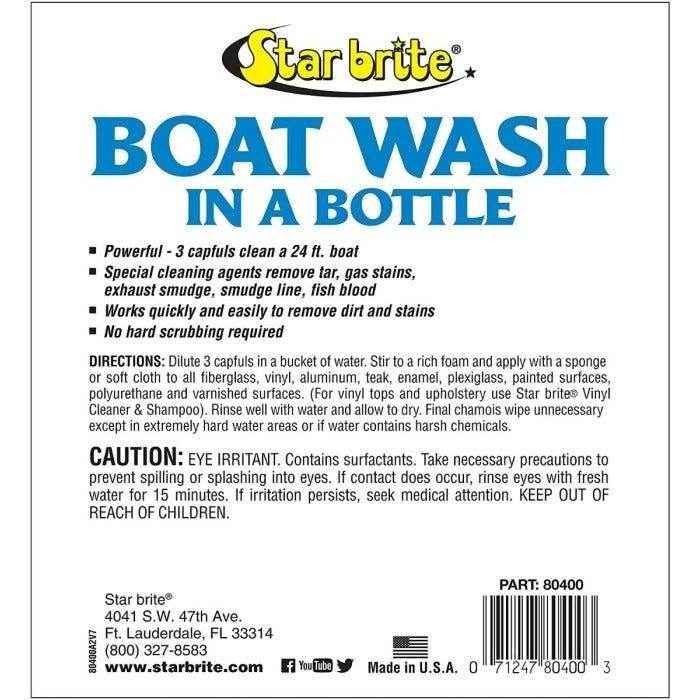 Sea Safe Boat Wash with Blueberry Scent - 1 Gal. | Star Brite 080400N
