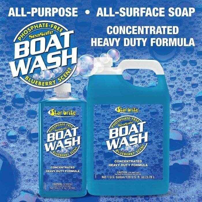 Sea Safe Boat Wash with Blueberry Scent - 1 Gal. | Star Brite 080400N