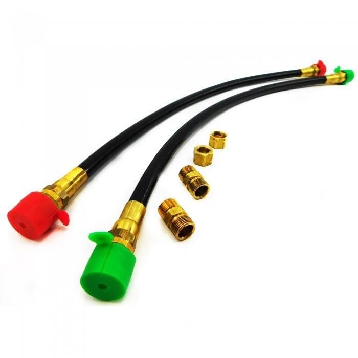 SeaStar Steering Cylinder Copper Tube To Hose Kit 18" HF5508