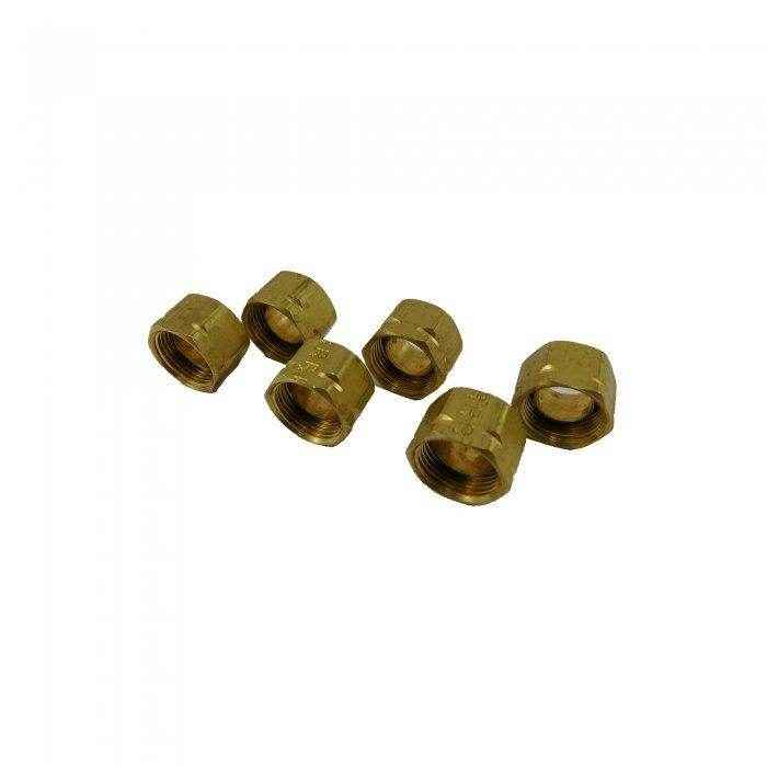 SeaStar Tube Nut 3/8 Pkg Of 6 HF5526