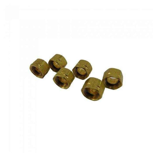 SeaStar Tube Nut 3/8 Pkg Of 6 HF5526