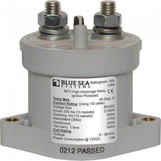 Blue Sea Solenoid Switch L-Series 12-24V 9012 - MacombMarineParts.com