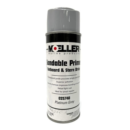 Spray Primer Platinum Grey Sandable | Moeller Marine 25740