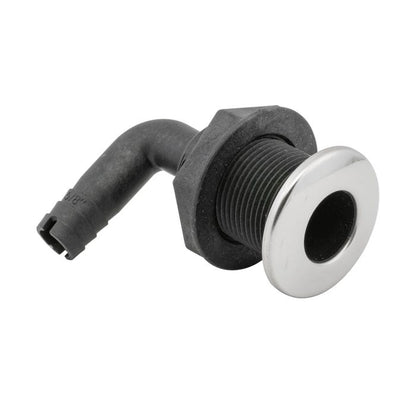 Stainless Steel/Nylon Thru Hull with Barb | Whitecap S-3810