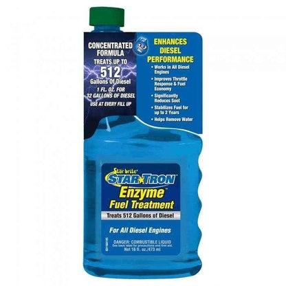 Star Tron Diesel Fuel Treatment - 16 oz. | Star Brite 093116