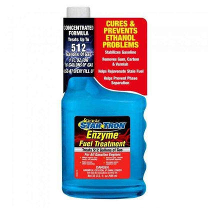 Star Tron Enzyme Gasoline Fuel Treatment - 32 oz. | Star Brite 093032
