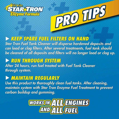 Star Tron Fuel Tank Cleaner - 64 oz. | Star Brite 093664