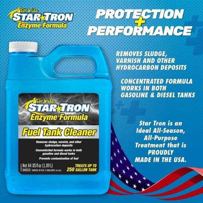 Star Tron Fuel Tank Cleaner - 64 oz. | Star Brite 093664