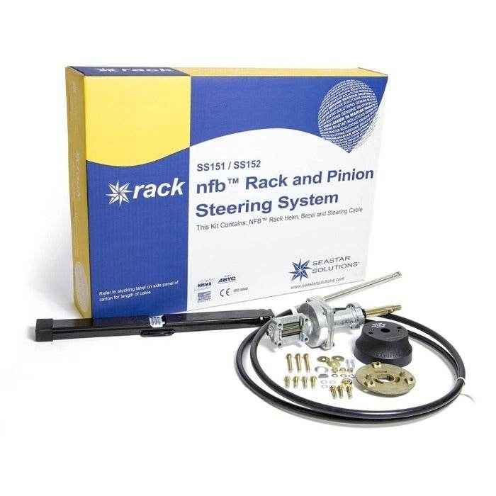 Single Cable No-Feedback Rack & Pinion Steering Kit 18 foot | Dometic SS15118