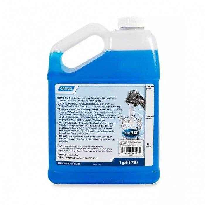 TastePURE Spring Fresh Water System Cleaner, 1 Gallon | Camco 40207