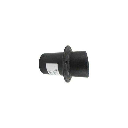 Thru Hull Fitting Exhaust with Flapper 4 in. Black | Centek 1200325