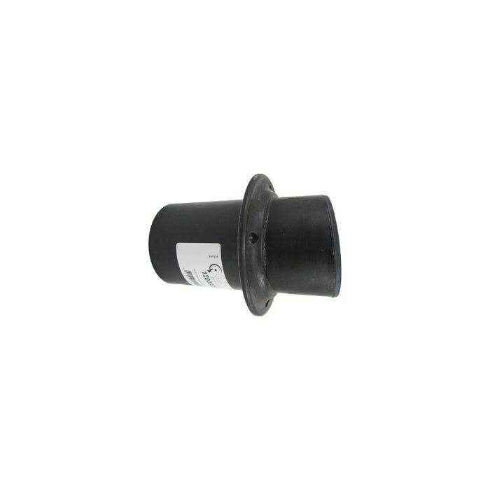 Thru Hull Fitting Exhaust with Flapper 4 in. Black | Centek 1200325