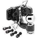 Tow Ready Black Pintle Hook With 2 5/16 In. Ball 63012
