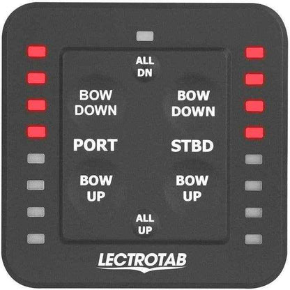Trim Tab Control One-Touch Leveling with LED Tab Positioning Indicator | LectroTab SLC-11