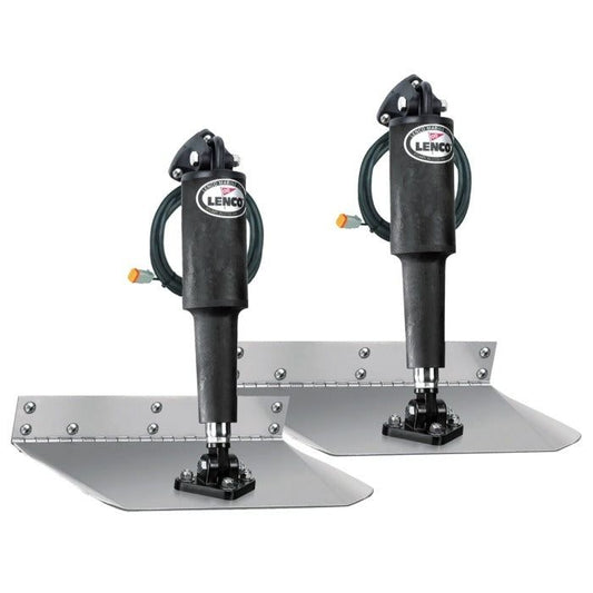 Trim Tab Kit Standard Mount w/o Switch - 9" x 30" | Lenco 15004-101