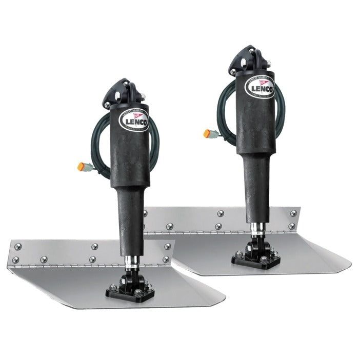Trim Tab Kit Standard Mount w/o Switch - 9" x 36" | Lenco 15005-101