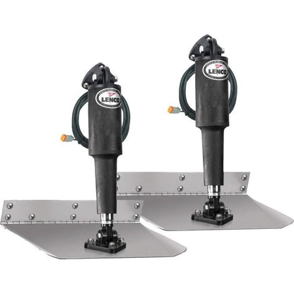 Trim Tab Kit Standard Mount w/o Switch - 9" x 9" | Lenco 15000-101