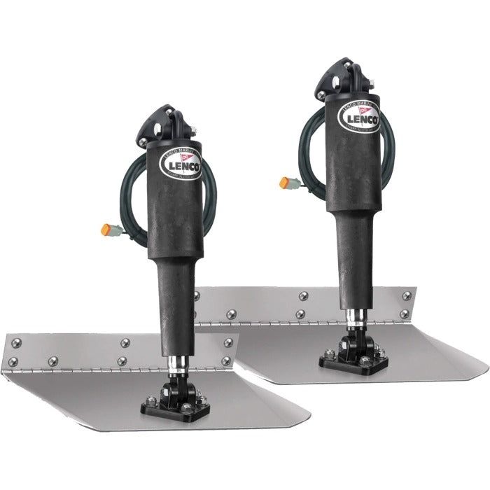 Trim Tab Kit Standard Mount w/o Switch - 9" x 9" | Lenco 15000-101
