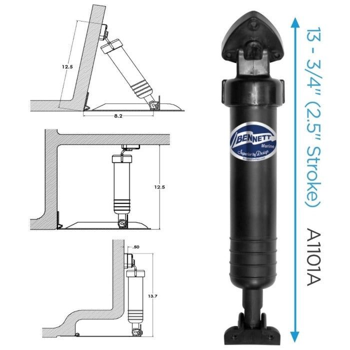 Trim Tab System with One Box Indication - 30" x 12" | Bennett 3012OBI