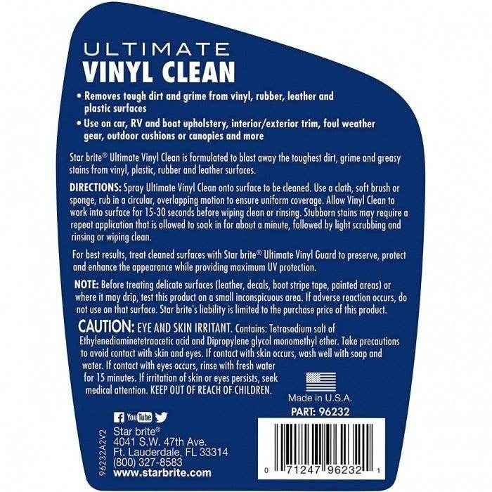 Ultimate Vinyl Clean Spray - 32 oz. | Star Brite 096232
