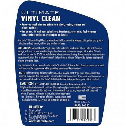 Ultimate Vinyl Clean Spray - 32 oz. | Star Brite 096232