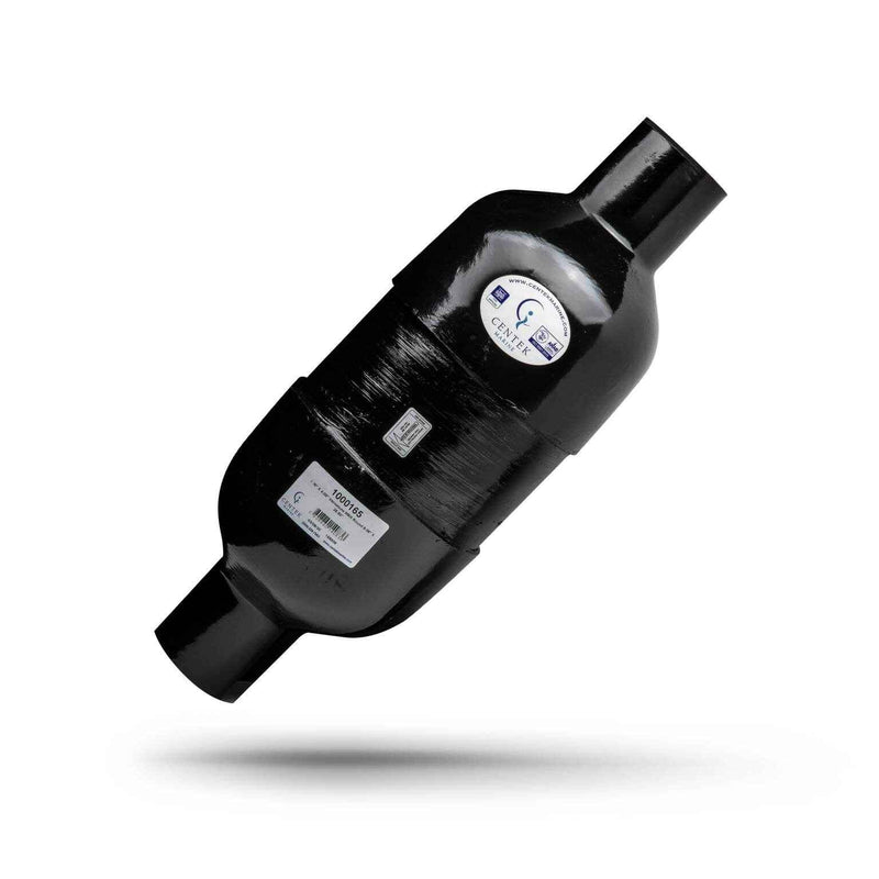 Vernatone Round Muffler 4 in. Inlet/Outlet | Centek 1000106