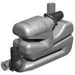 Vetus Plastic 3 In. Waterlock Lsg75