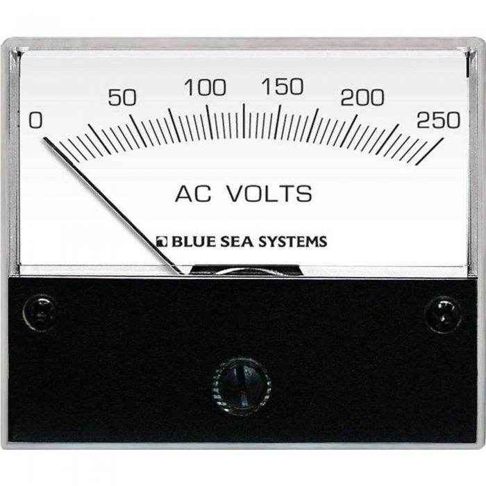 Voltmeter Analog 0-250 Volt AC | Blue Sea 9354