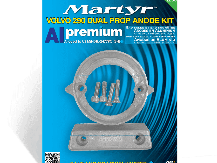 Volvo Penta 290DP Aluminum Anode Kit | Martyr CM290DPKITA