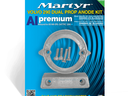 Volvo Penta 290DP Aluminum Anode Kit | Martyr CM290DPKITA