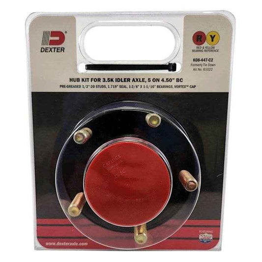 Vortex Trailer Hub Assembly | Dexter K08-447-C2