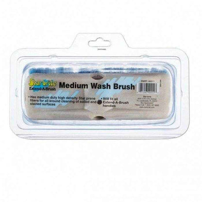 Wash Brush Medium Bristle Blue - 8 in. | Star Brite 040011