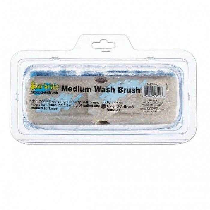 Wash Brush Medium Bristle Blue - 8 in. | Star Brite 040011