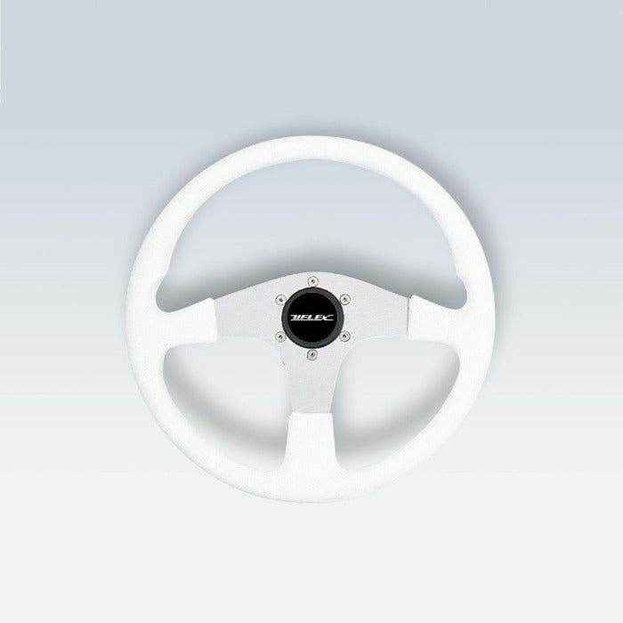 White Corse Boat Steering Wheel | Uflex USA CORSE-W/S