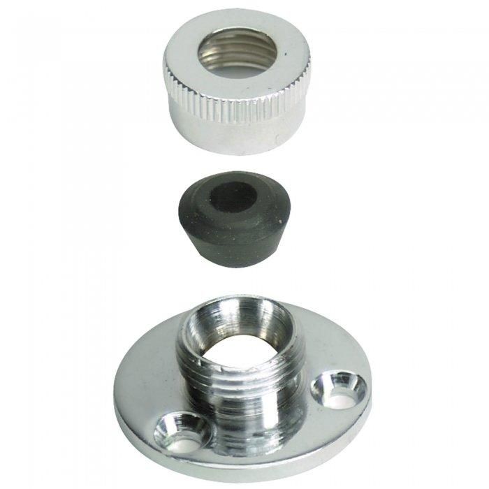 Whitecap 5/16" Chrome Plated Brass Cable Outlet S-0717