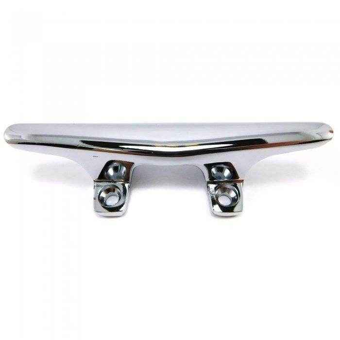 Whitecap Chrome Plate Zamac 4 1/2 in. Hollow Base Cleat S-1444
