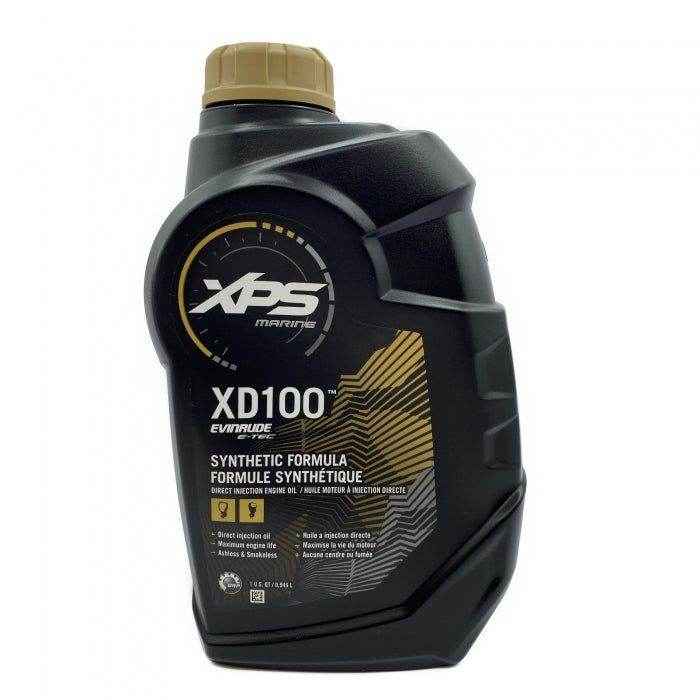 XD100 Synthetic 2-Stroke Engine Oil - 1 Quart | BRP 0779710