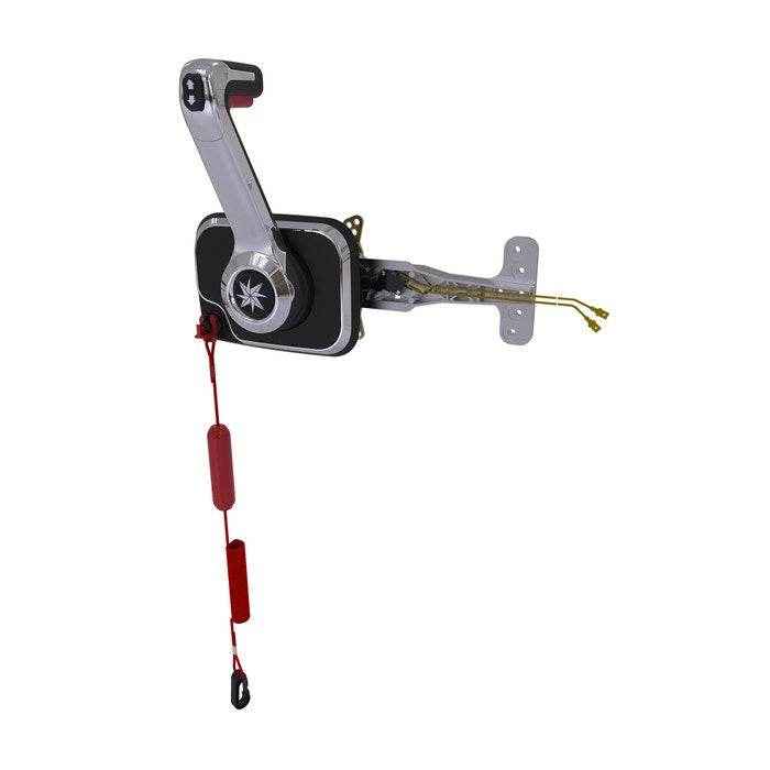 Xtreme Side-Mount Chrome Control with Engine Cut-Off & Trim Switch | Dometic CHX8051P