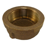 Bronze Pipe Cap Fitting - 1-1/2 inch | ACR Industries 44-477 - macomb-marine-parts.myshopify.com