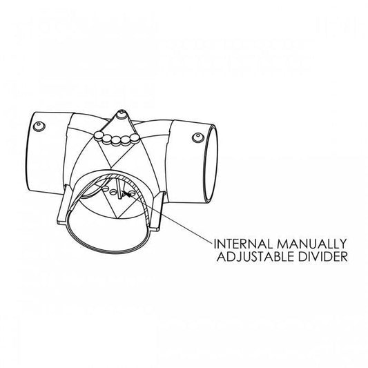 Adapter T 4"X4"X4" | MSI AT444 - MacombMarineParts.com