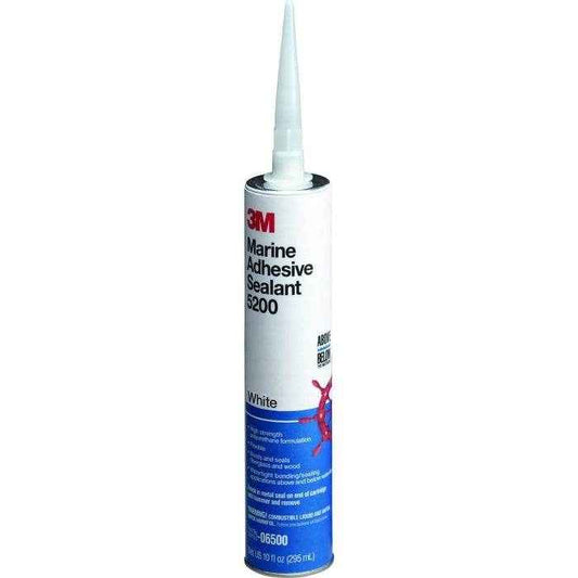 Adhesive Sealant Cartridge 5200 White - 10 oz. | 3M 06500 - MacombMarineParts.com