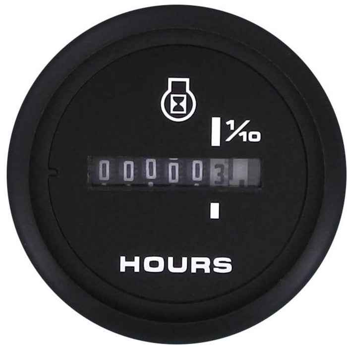Amega Series Hour Meter, 0-10,000 hours | Sierra 84760P - MacombMarineParts.com